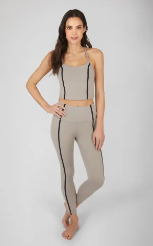 2 Piece Lux Bra Tank and Ankle Legging Set
