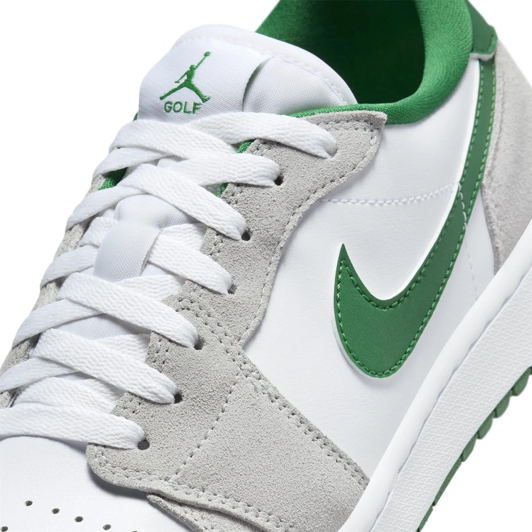 Air Jordan 1 Low G White/Pine Green/Light Smoke Grey - AW24