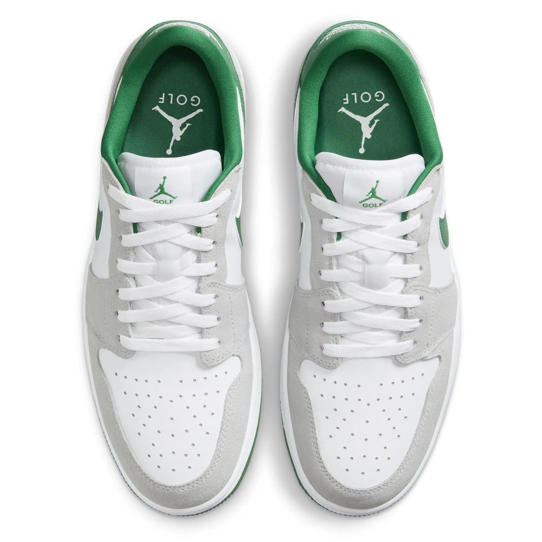 Air Jordan 1 Low G White/Pine Green/Light Smoke Grey - AW24