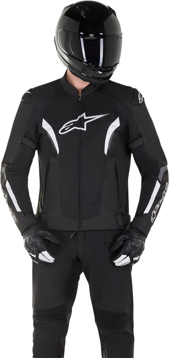ALPINESTARS AST Air v2 Jacket - Black/White - 2XL 3306121-12-2X