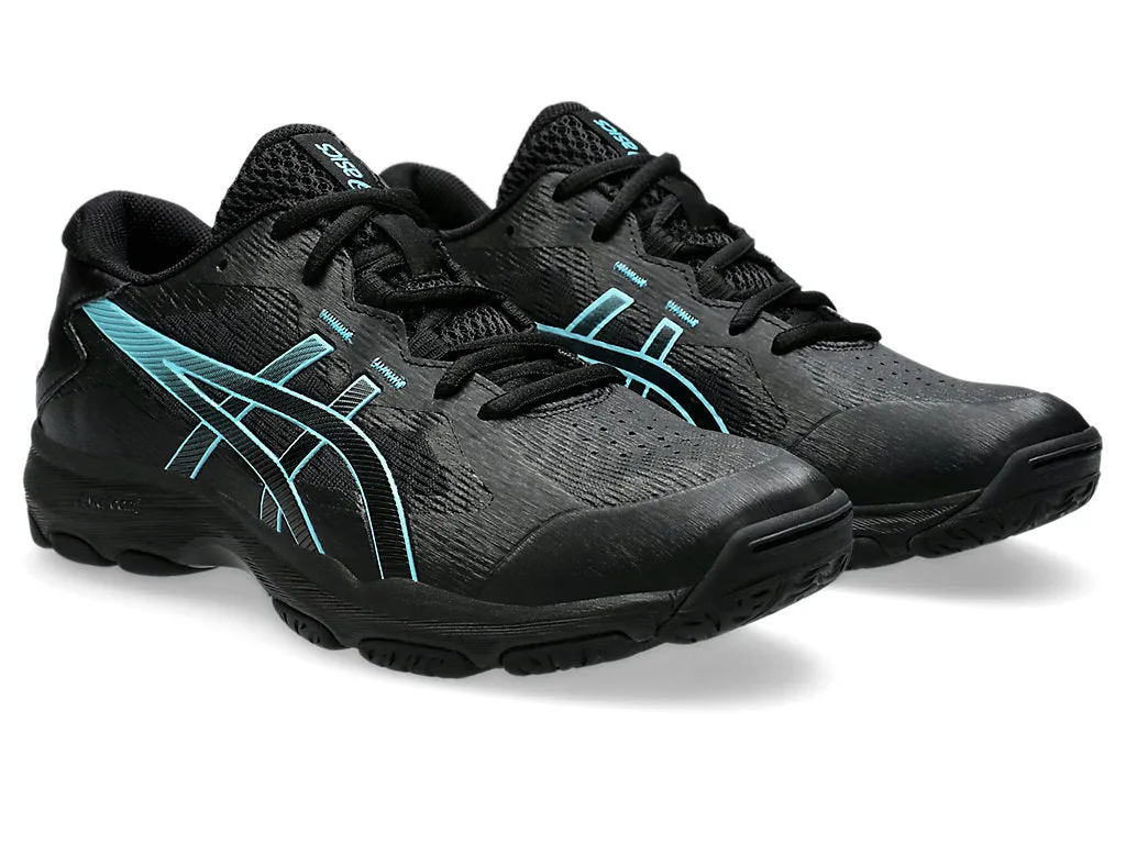 ASICS WOMEN'S NET ACADEMY 9 BLACK/CYAN NETBALL SHOES