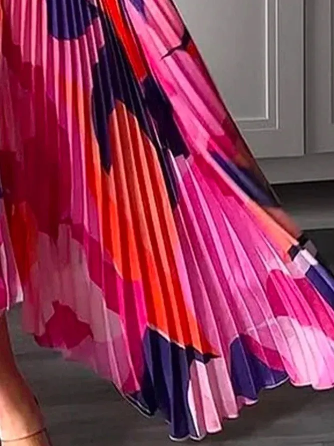 Aurelia™️ Halter Neck Maxi Dress