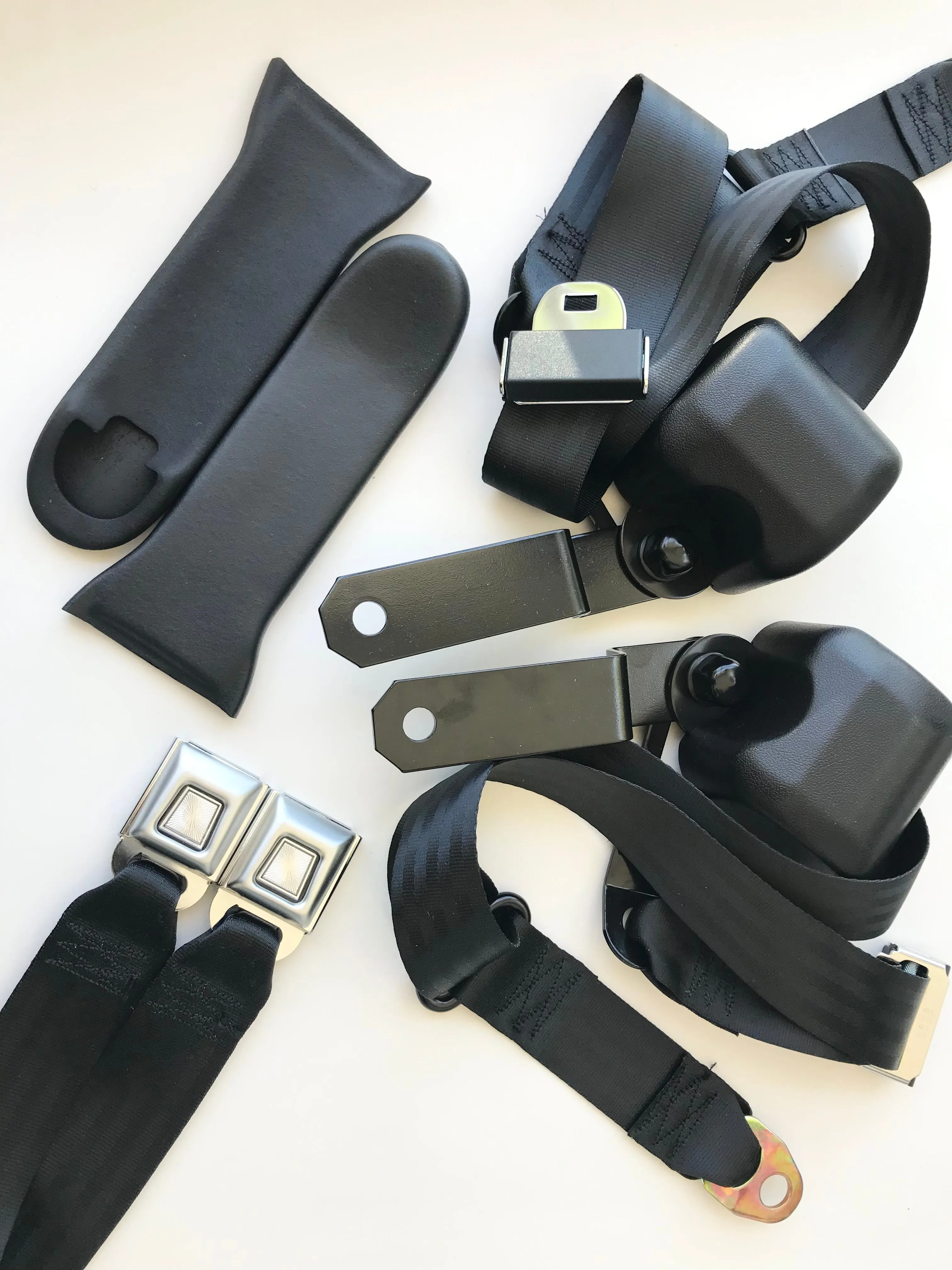 Belvedere Front 3-Point Seat Belts for Bench Seats