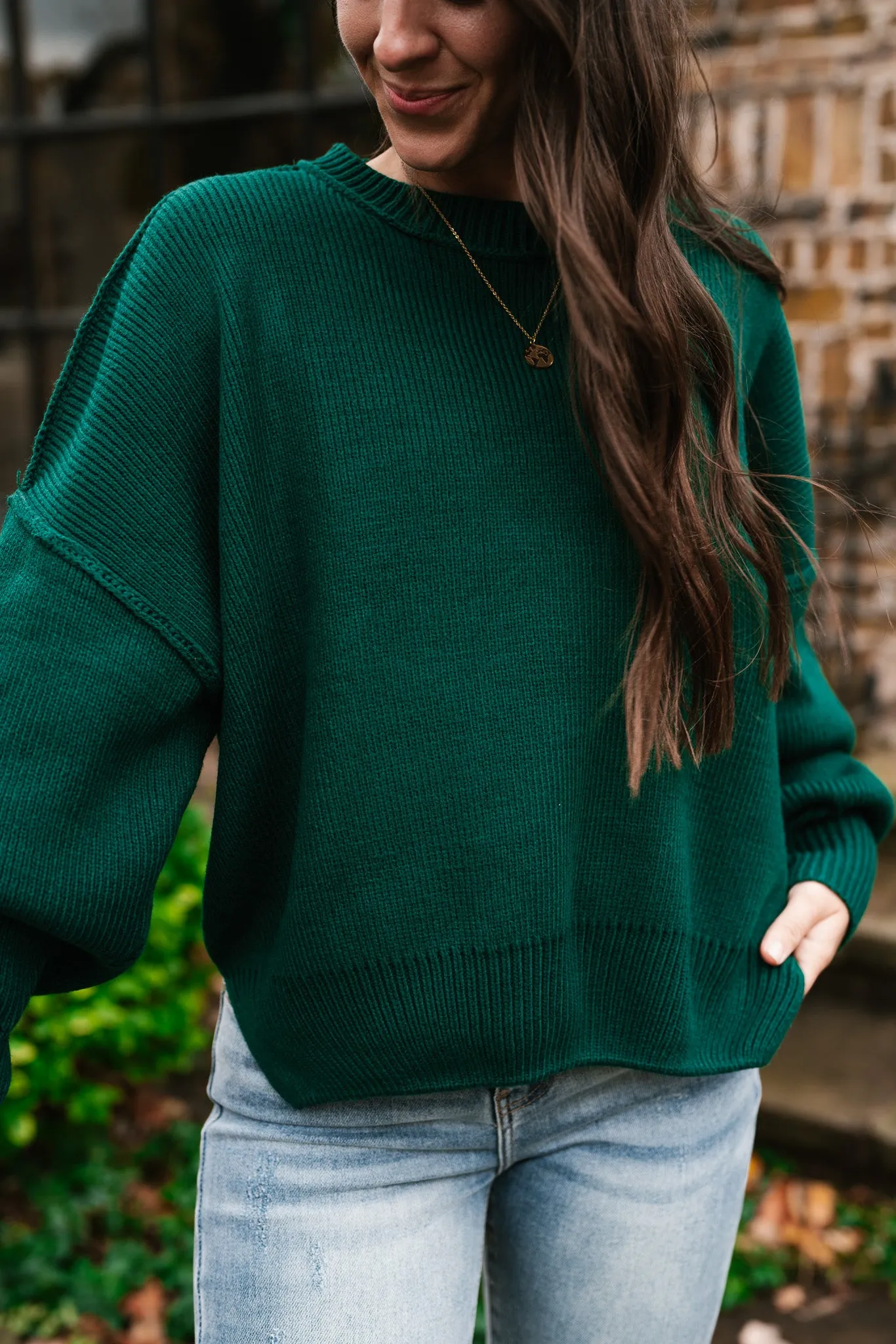 Beyond Me Knit Sweater