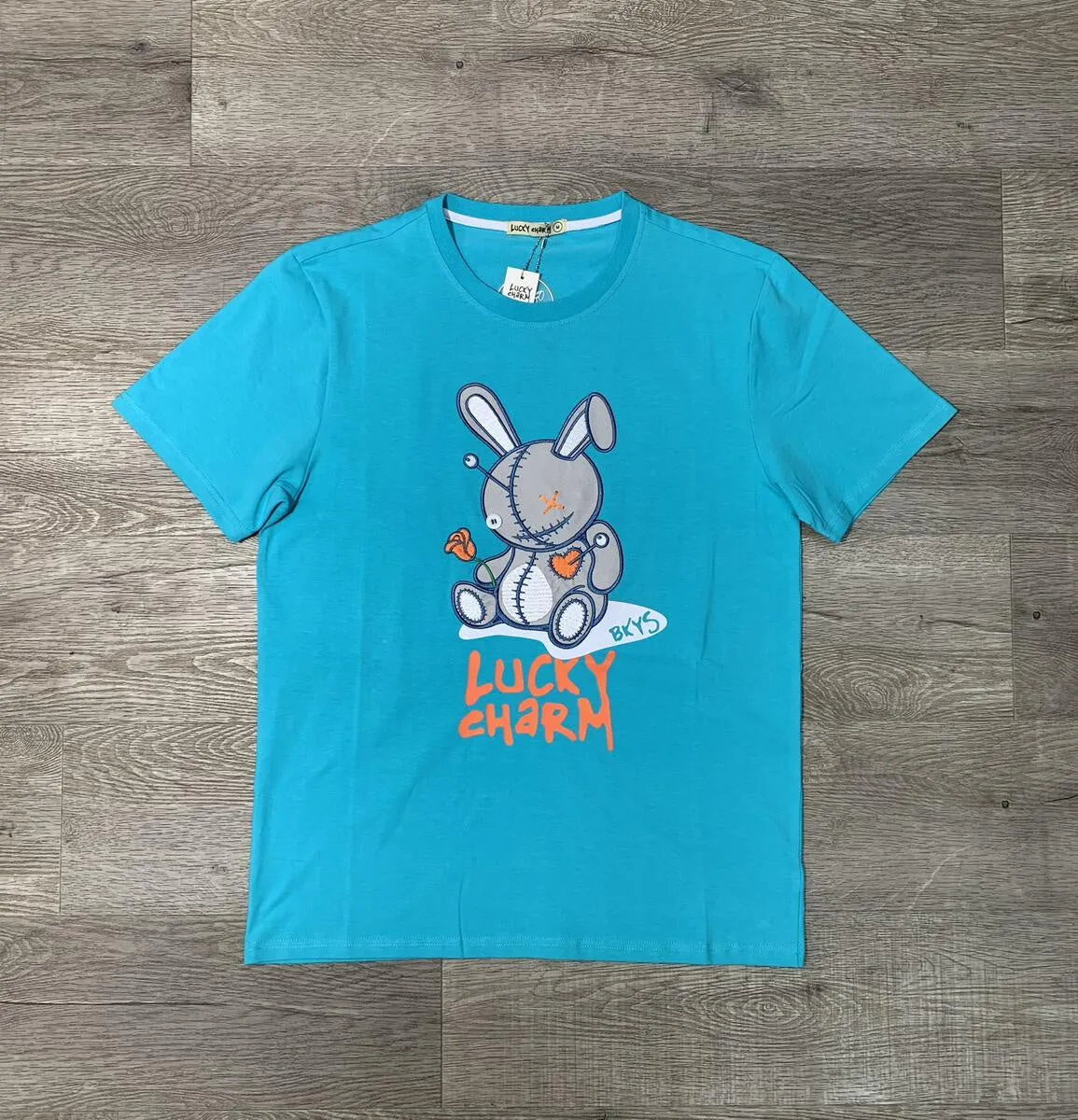 Black Keys "Lucky Charm" Miami Blue Tee (T934)