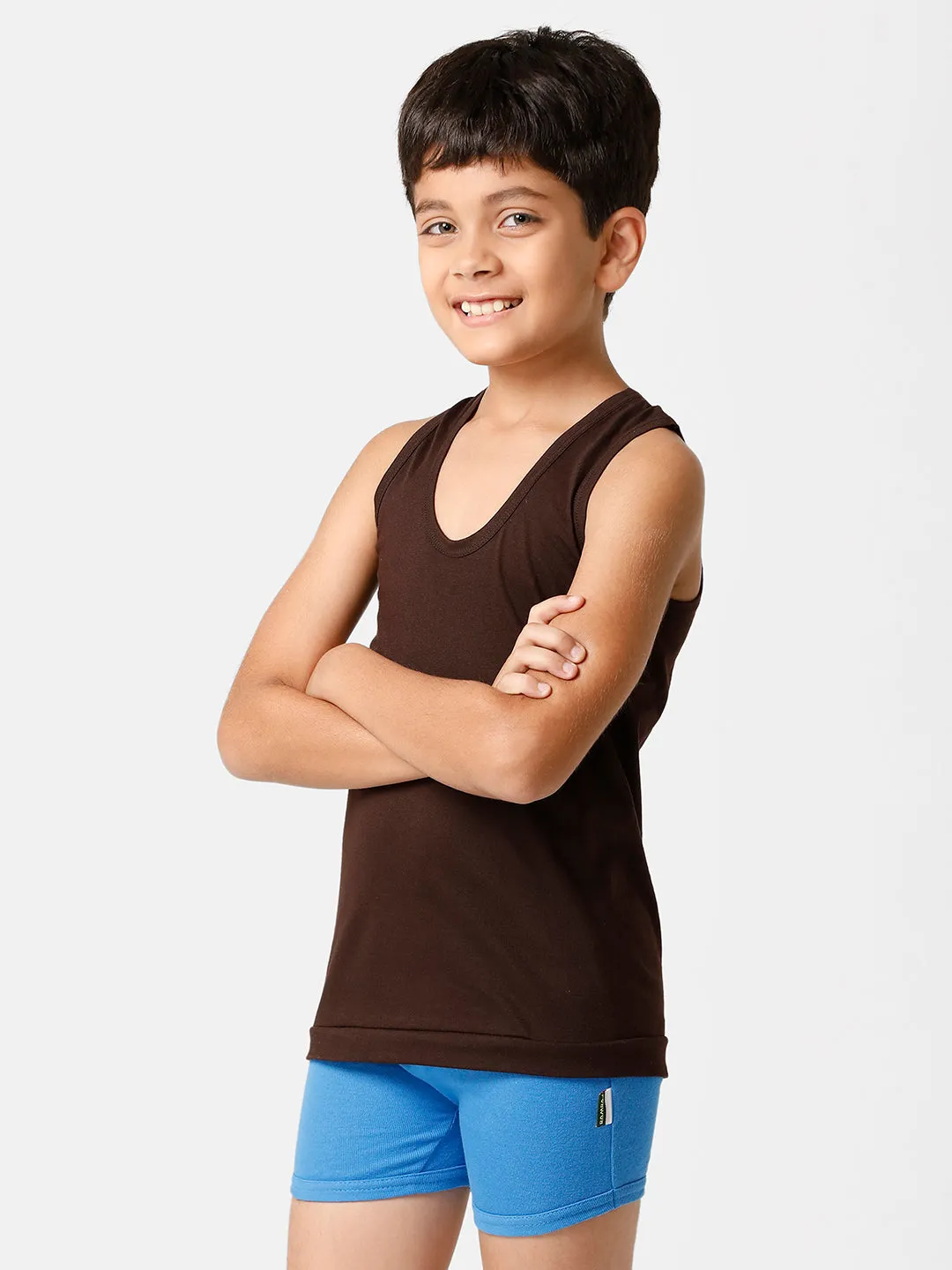 Boys Colour Banian Sukra RN (4 PCs Pack)