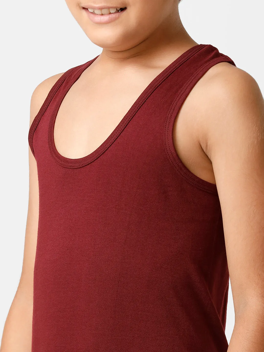 Boys Colour Banian Sukra RN (4 PCs Pack)