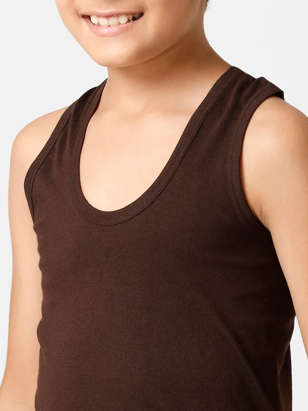 Boys Colour Banian Sukra RN (4 PCs Pack)