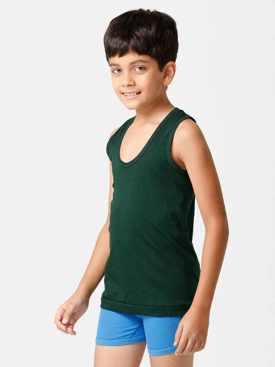 Boys Colour Banian Sukra RN (4 PCs Pack)