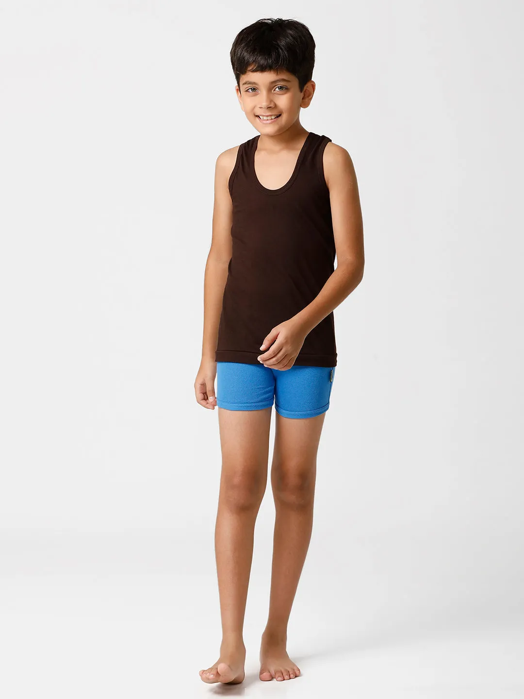Boys Colour Banian Sukra RN (4 PCs Pack)