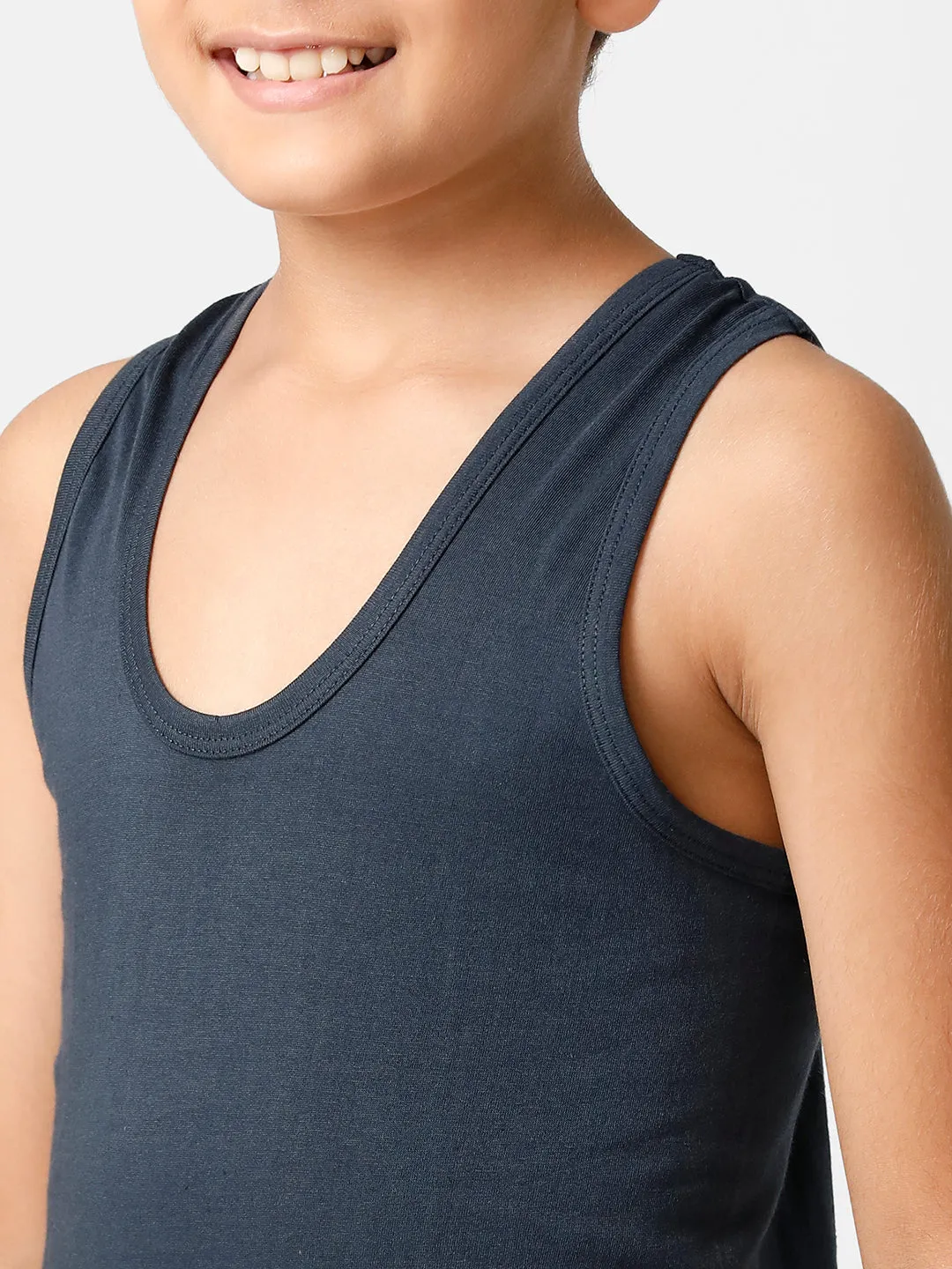 Boys Colour Banian Sukra RN (4 PCs Pack)