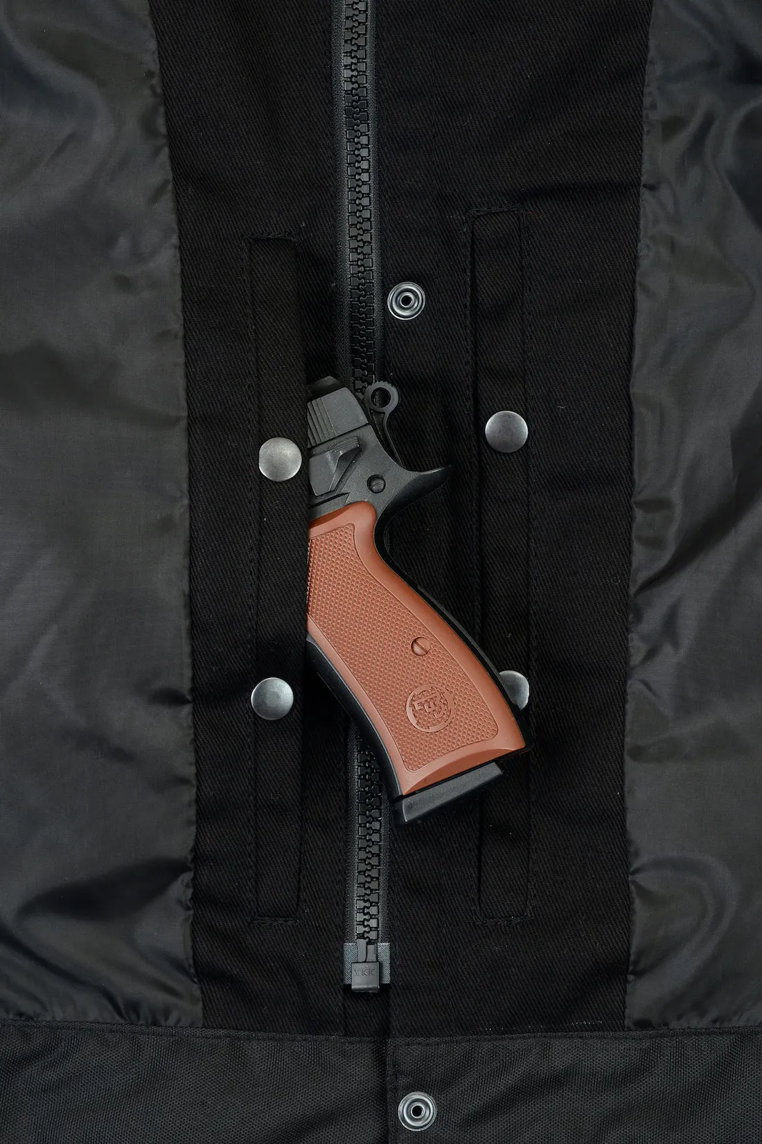Bulletproof Style tactical street leather vest