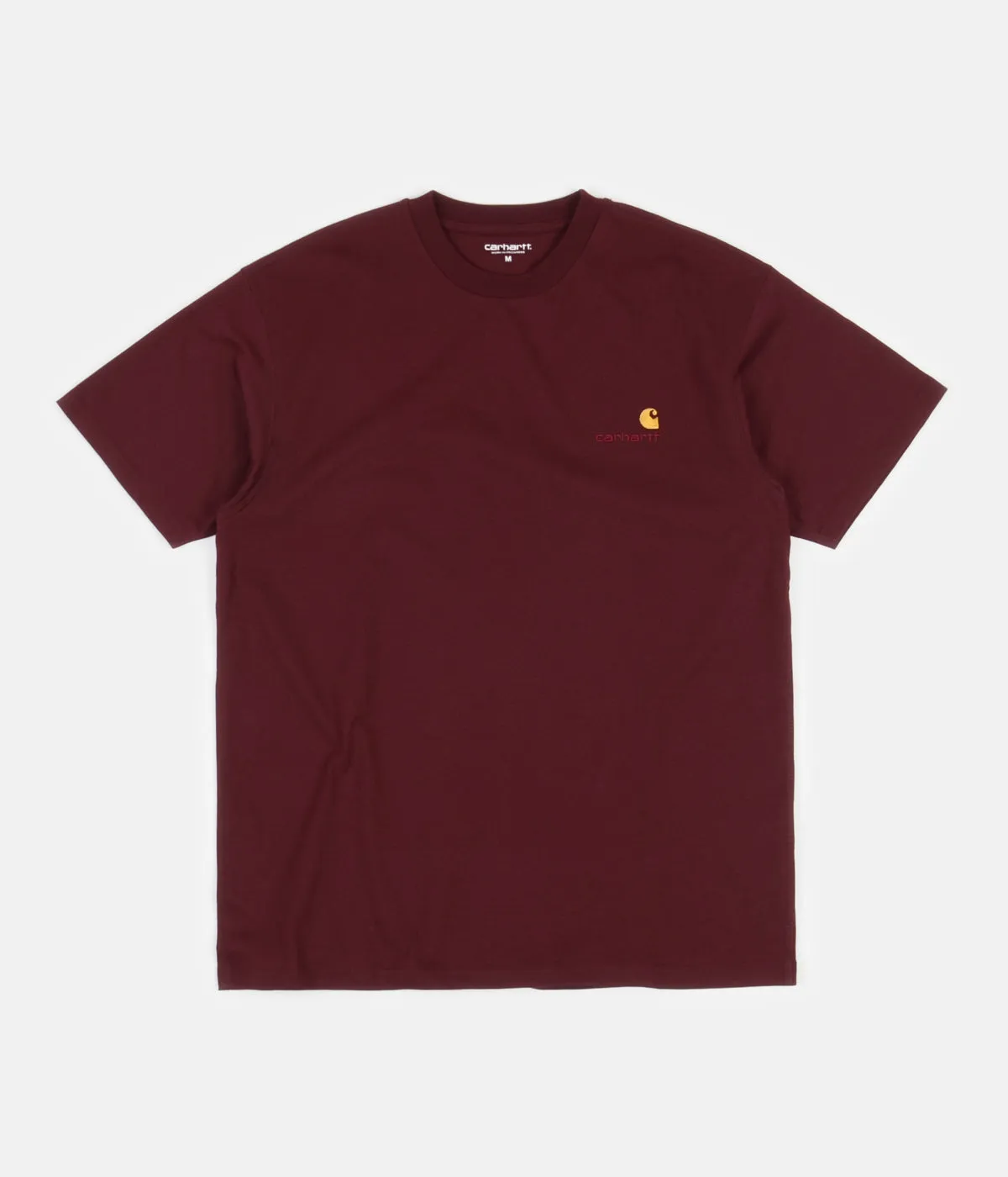 Carhartt American Script T-Shirt - Bordeaux
