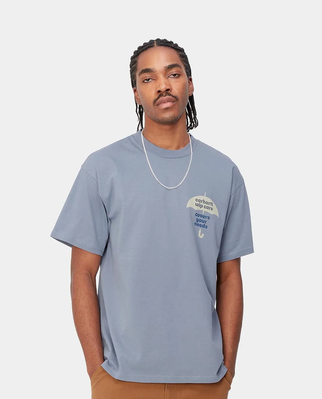 Carhartt WIP - Cover T-Shirt - Bay Blue