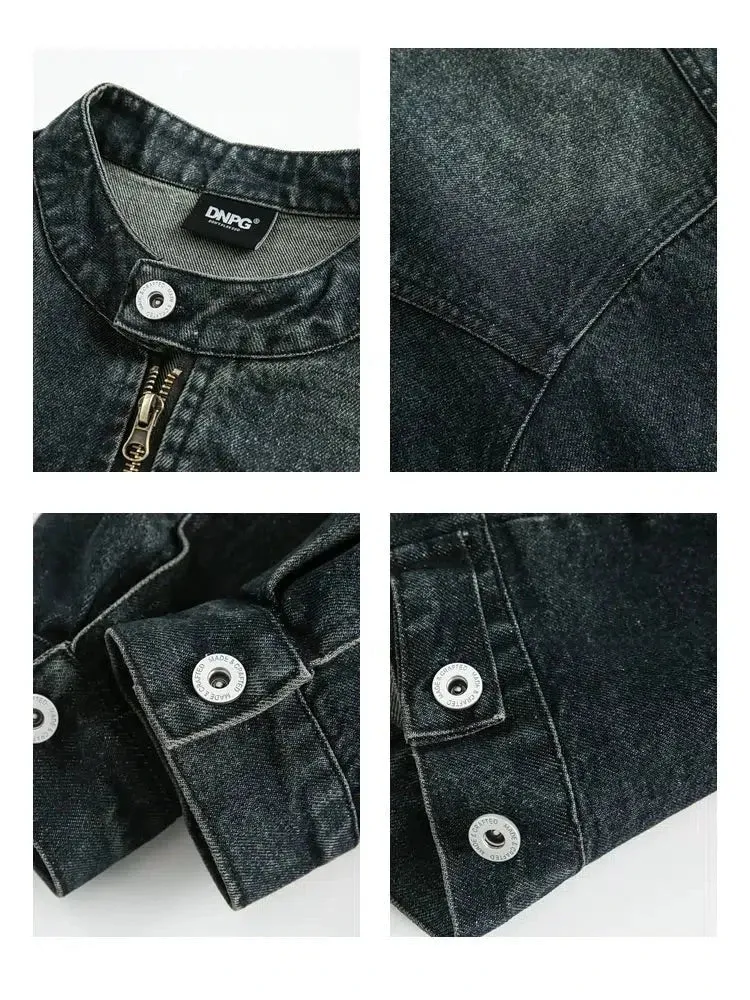 ChicMy-Fall Outfits -Autumn/Winter Coat Jacket INS Style Street Fashion Distressed  Denim Jackets
