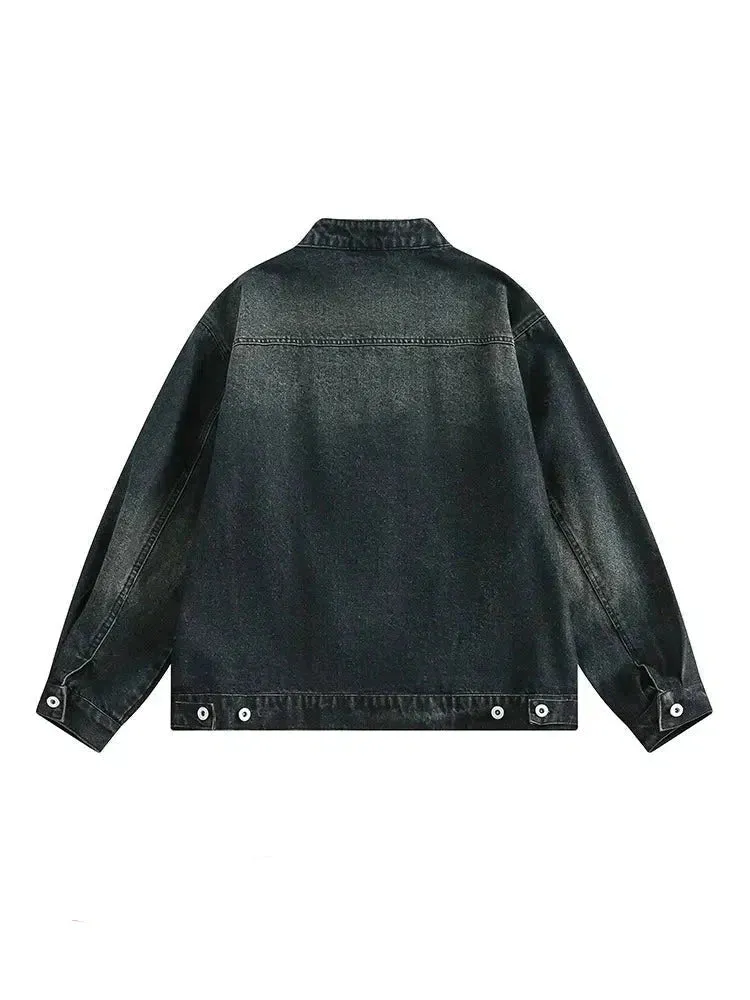 ChicMy-Fall Outfits -Autumn/Winter Coat Jacket INS Style Street Fashion Distressed  Denim Jackets