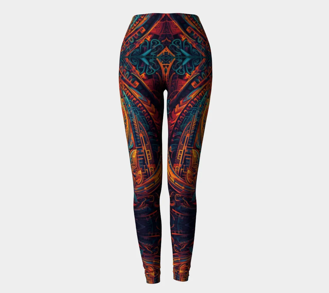 COLLIDER LEGGINGS | ACIDMATH AI