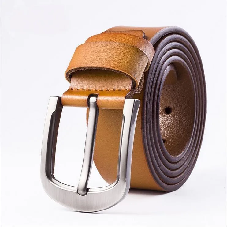 Cow Leather Black & Coffee Brown Belts ZK012