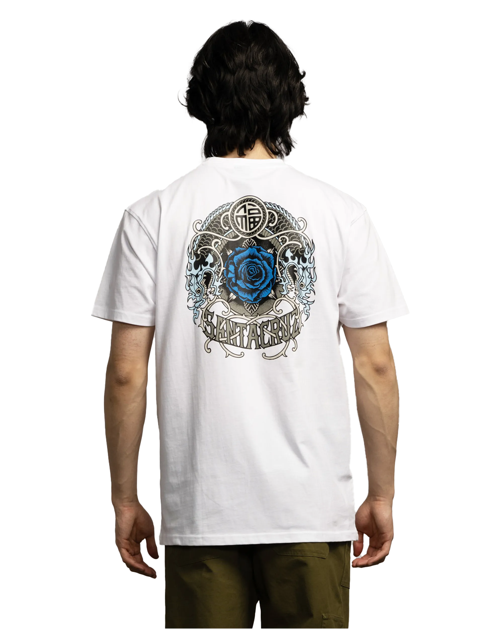 Dressen Rose One T-Shirt in White