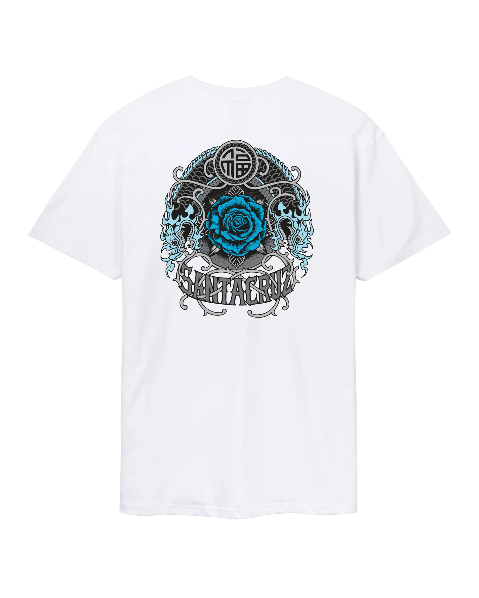Dressen Rose One T-Shirt in White