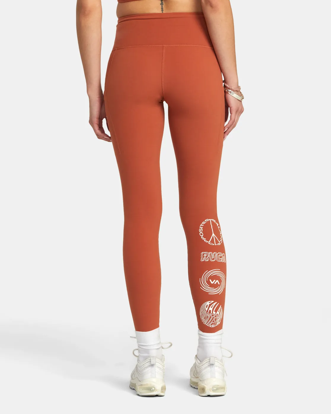 Earth Pocket Legging Pants - Terracotta