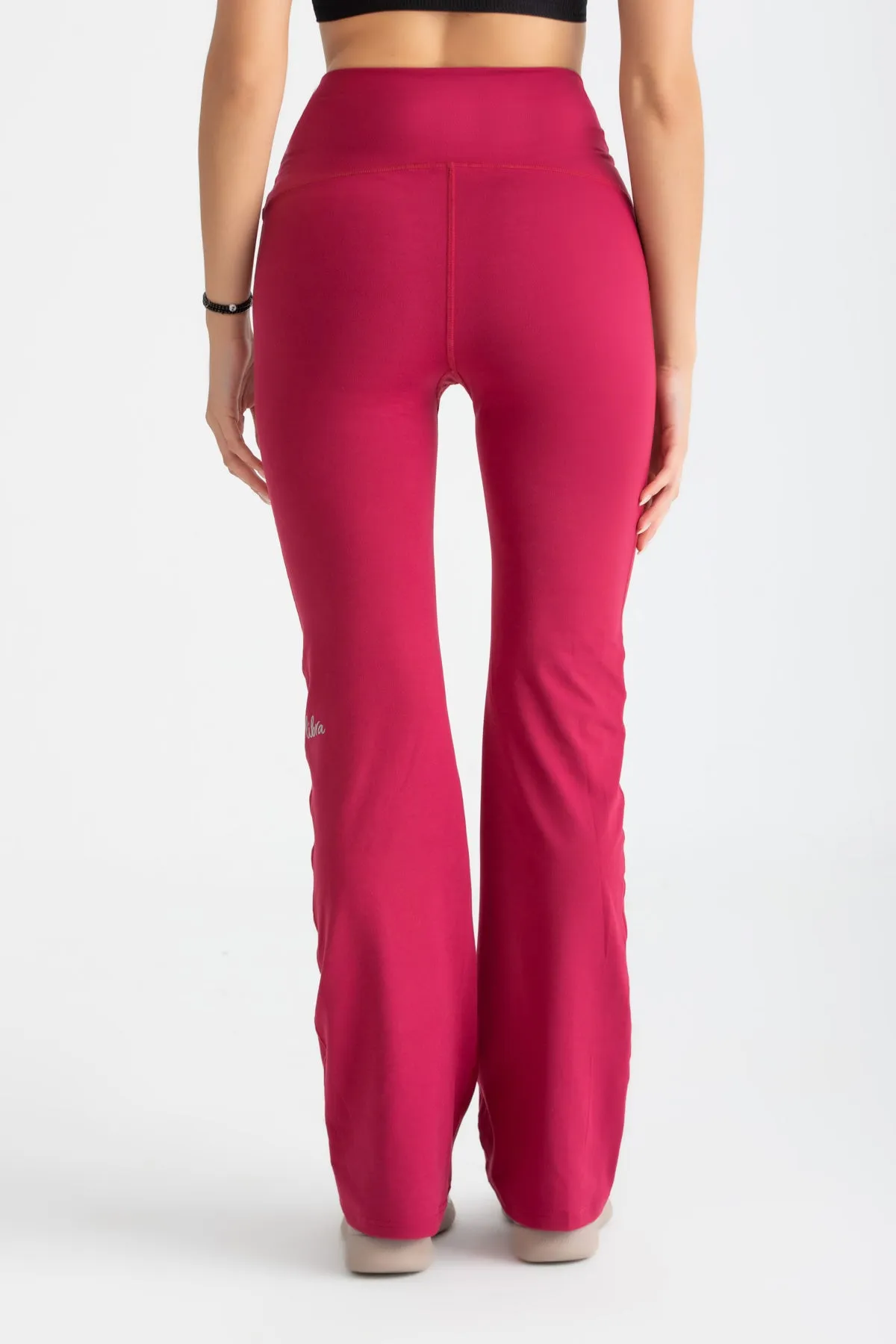 Flare Leggings - Rumba Red