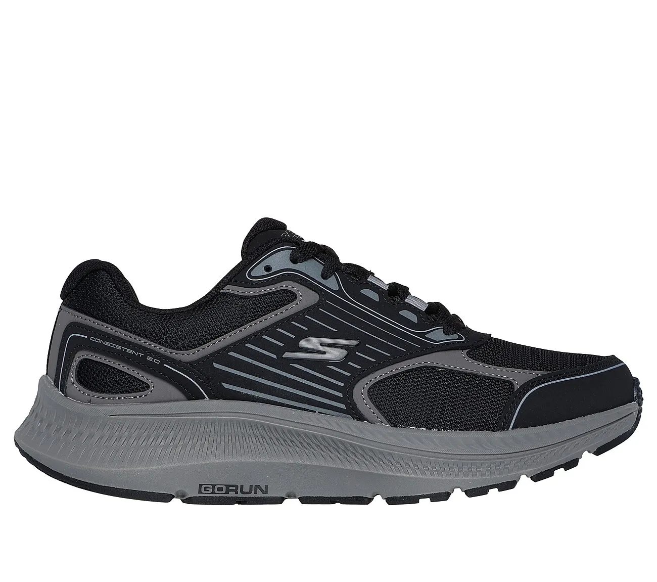 GO RUN CONSISTENT 2.0 - BLACK CHARCOAL