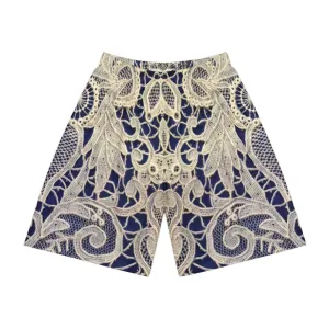 Golden and Blue - Inovax Men’s Sports Shorts