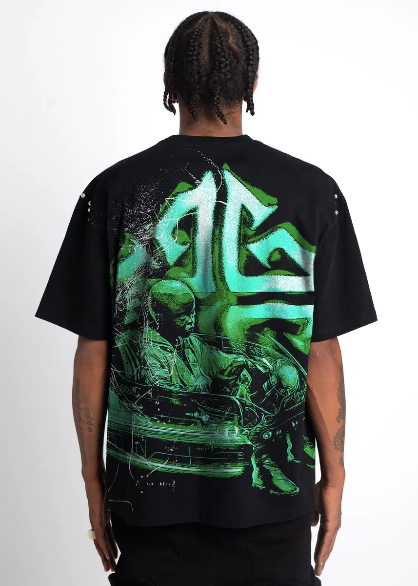 Guapi Slime Obsidian Black Tee