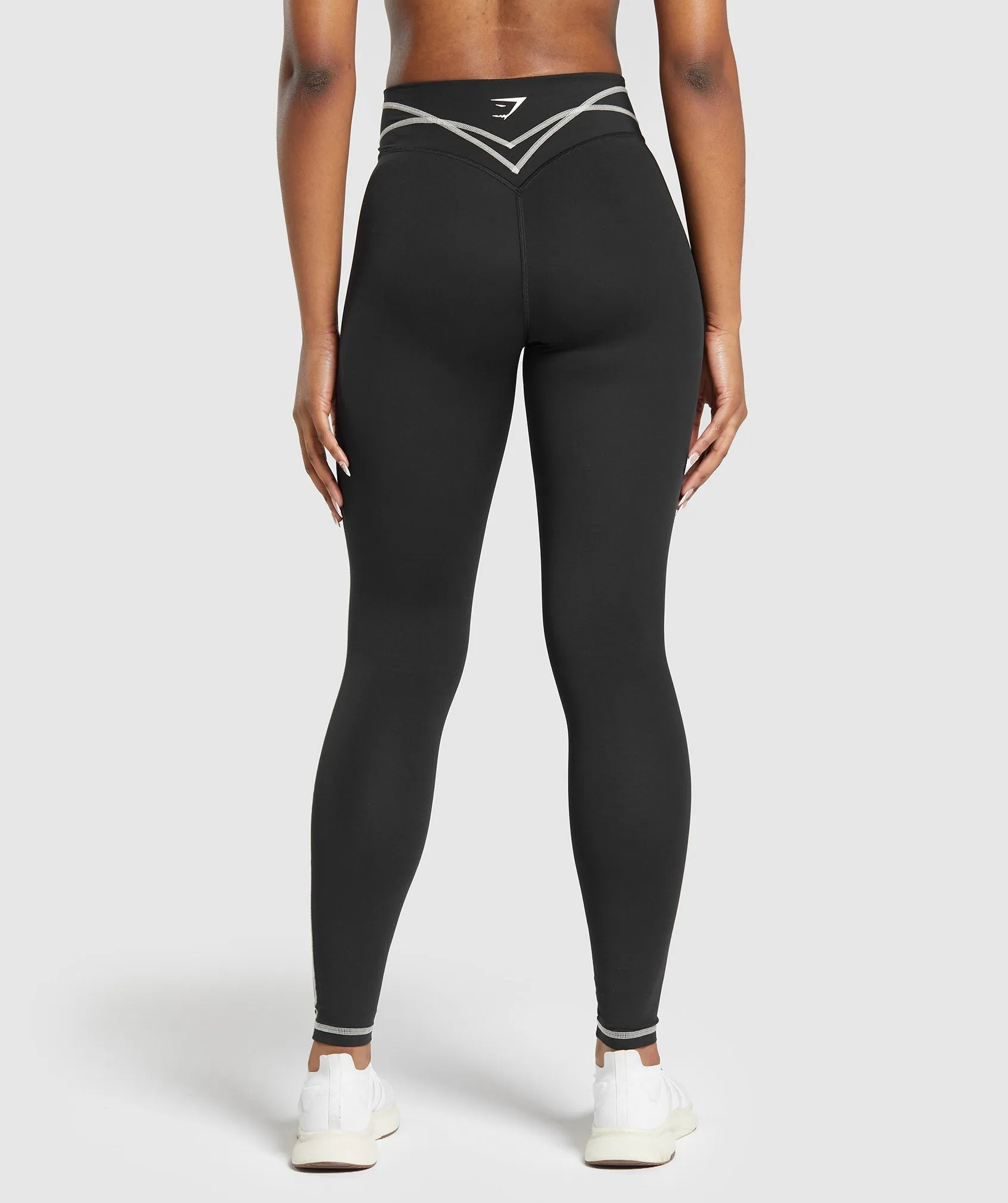Gymshark Stitch Feature Leggings - Black