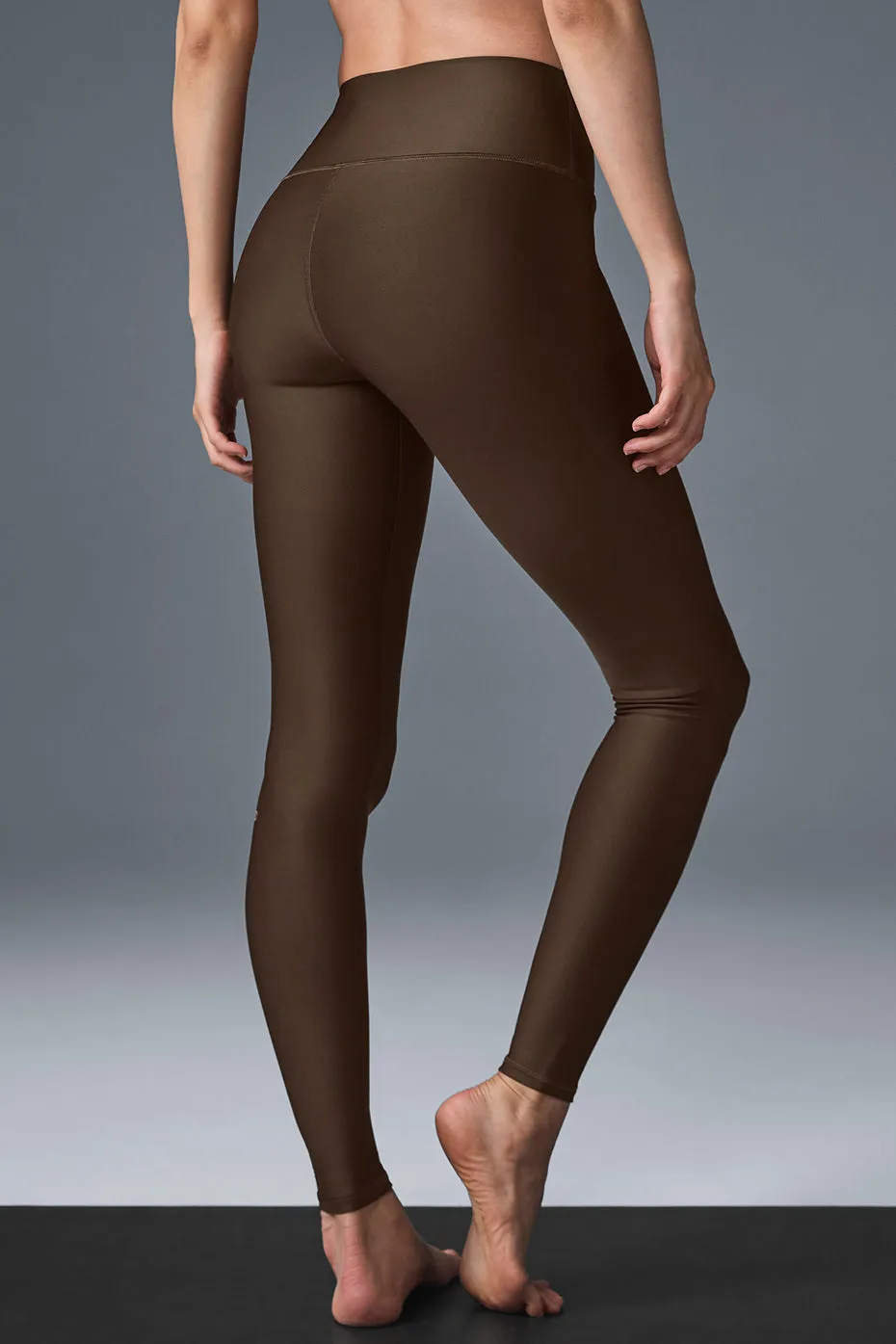 High-Waist Airlift Legging - Espresso