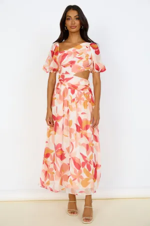 Home Again Maxi Dress Pink
