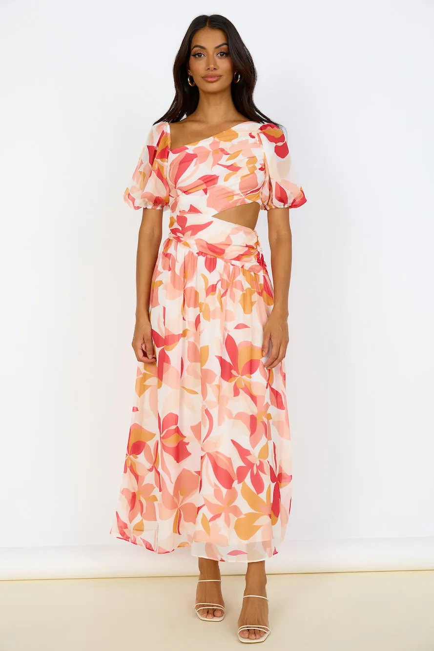 Home Again Maxi Dress Pink
