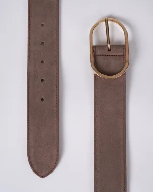la paname velours - marron almond 02003