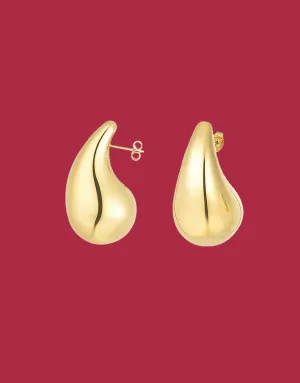 Large drop earrings