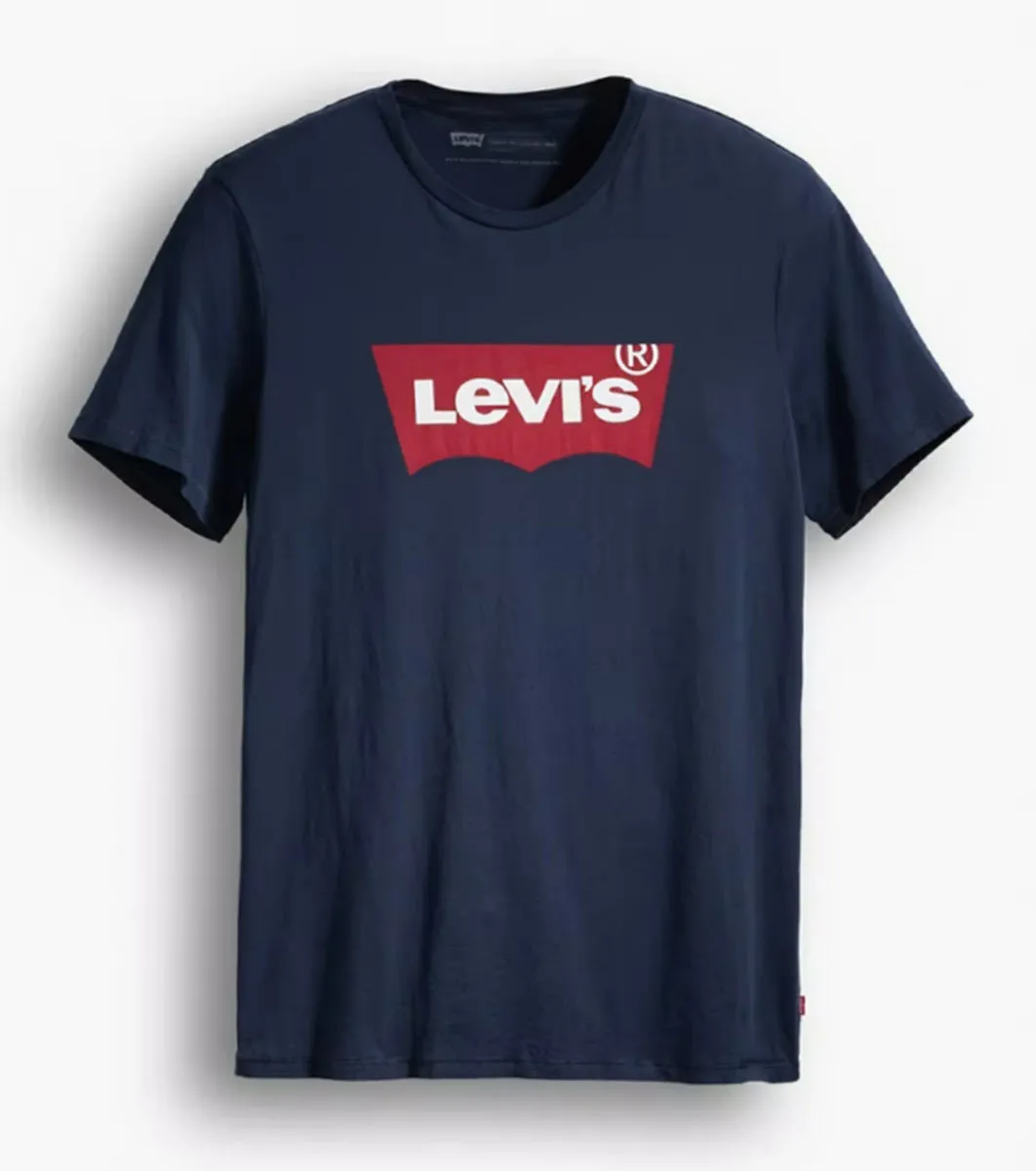 Levi's Men's Batwing Logo T-shirt - Navy