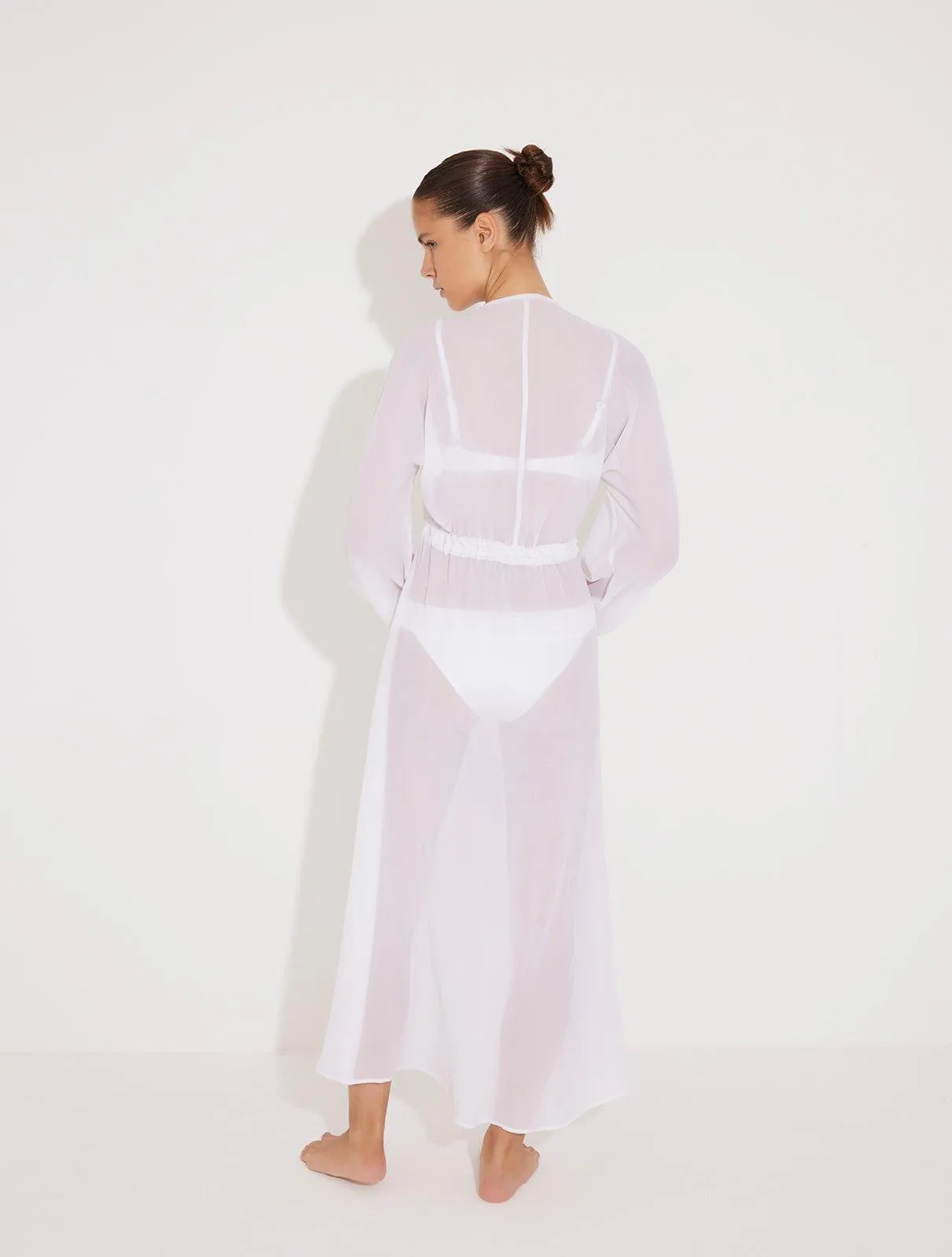 Lula White Dress