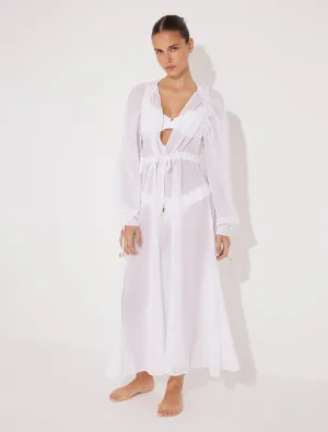 Lula White Dress