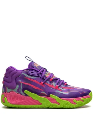 MB.03 Toxic "Purple Glimmer/Green Gecko" sneakers