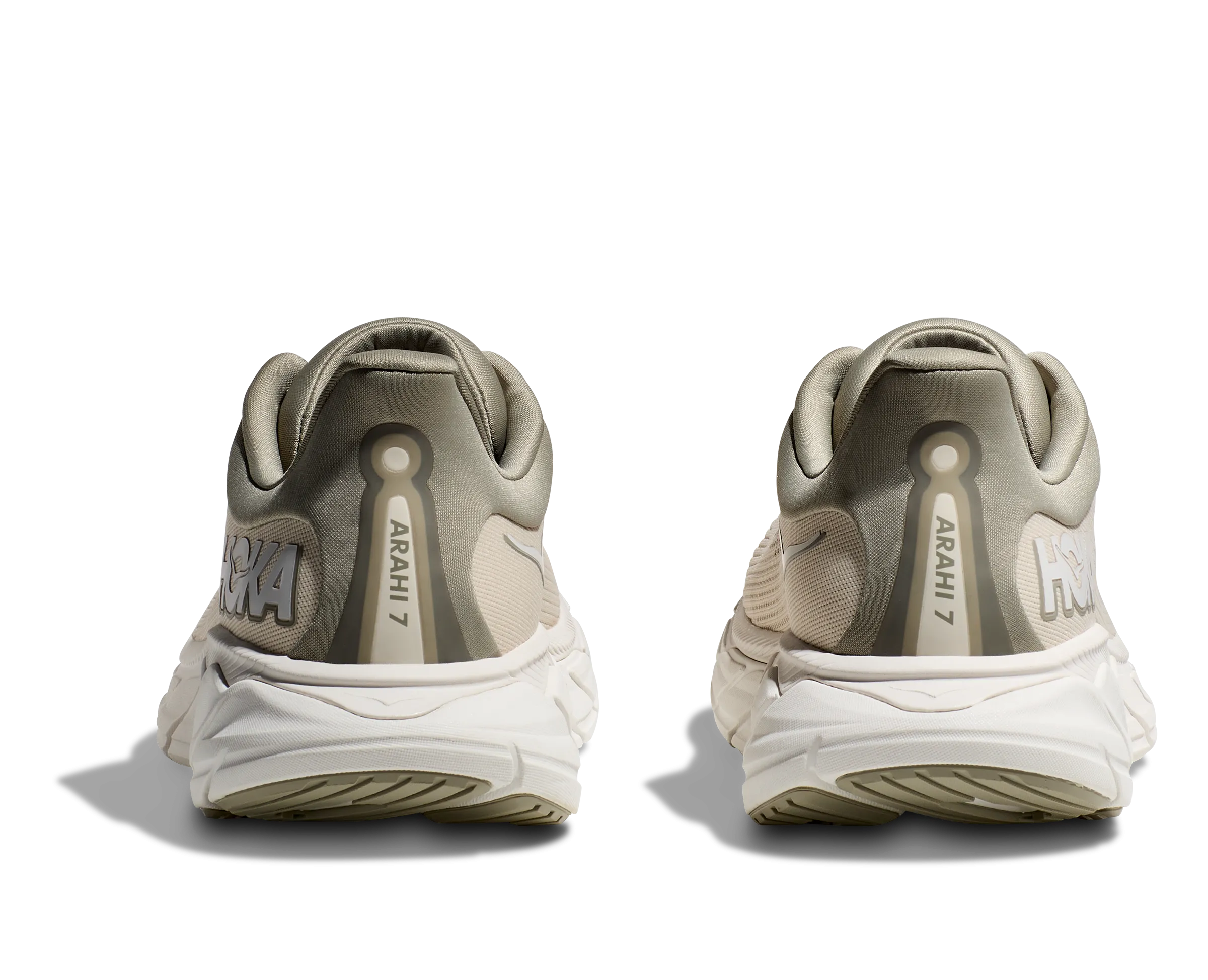 Men's Hoka Arahi 7 1147850OKB Color:  Oat Milk/Barley