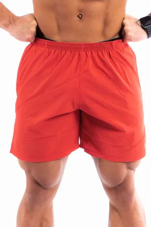Mid Shorts - Red