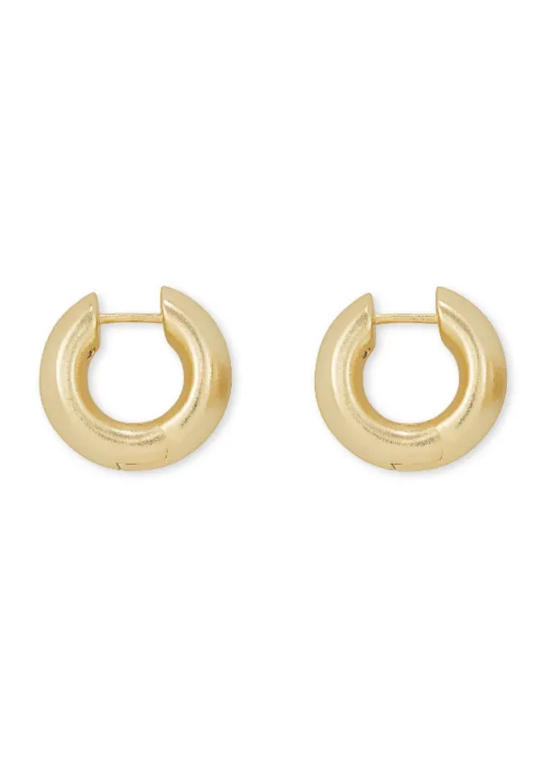 Mikki Gold Huggie Earrings