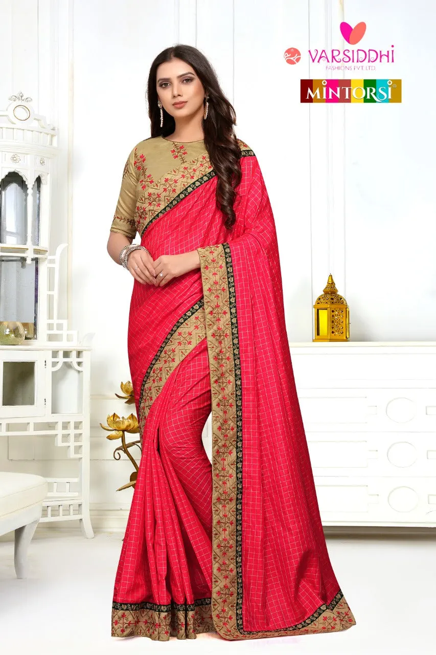 Mintorsi 12041-50 Sana Silk Casual Wear Saree Collection