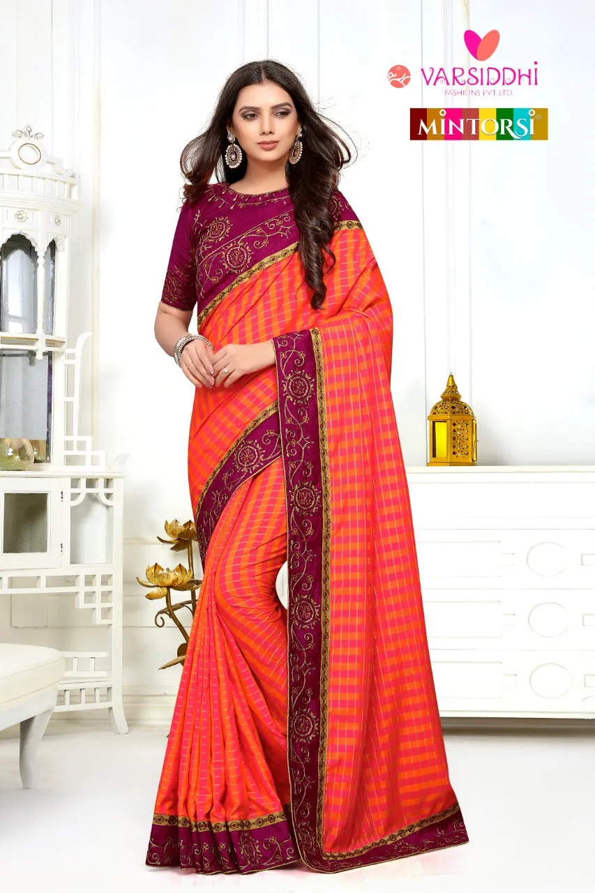 Mintorsi 12041-50 Sana Silk Casual Wear Saree Collection
