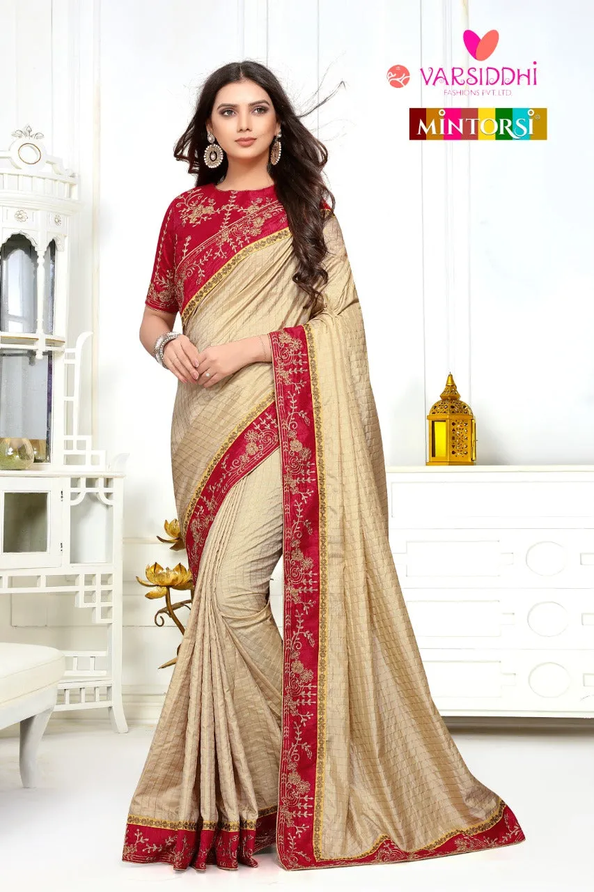 Mintorsi 12041-50 Sana Silk Casual Wear Saree Collection