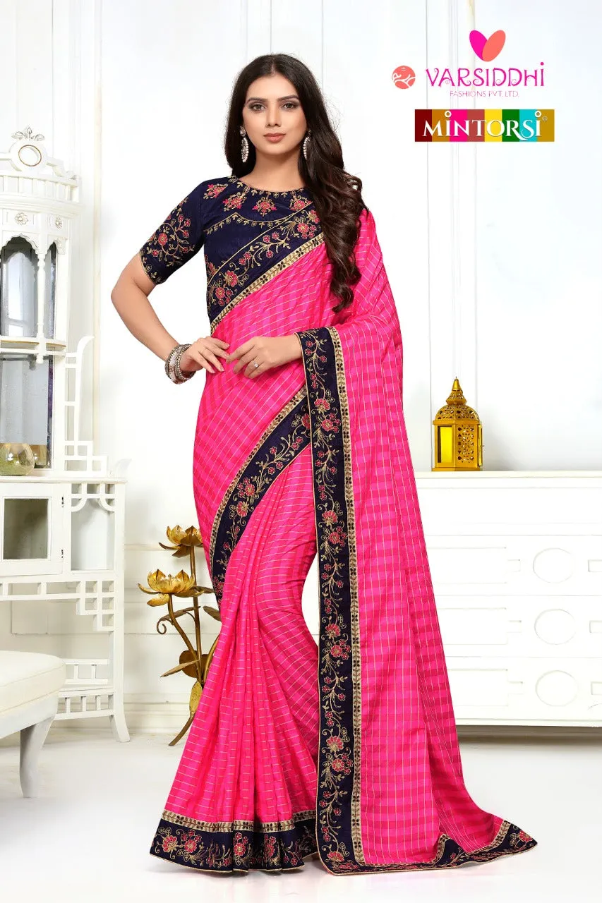 Mintorsi 12041-50 Sana Silk Casual Wear Saree Collection