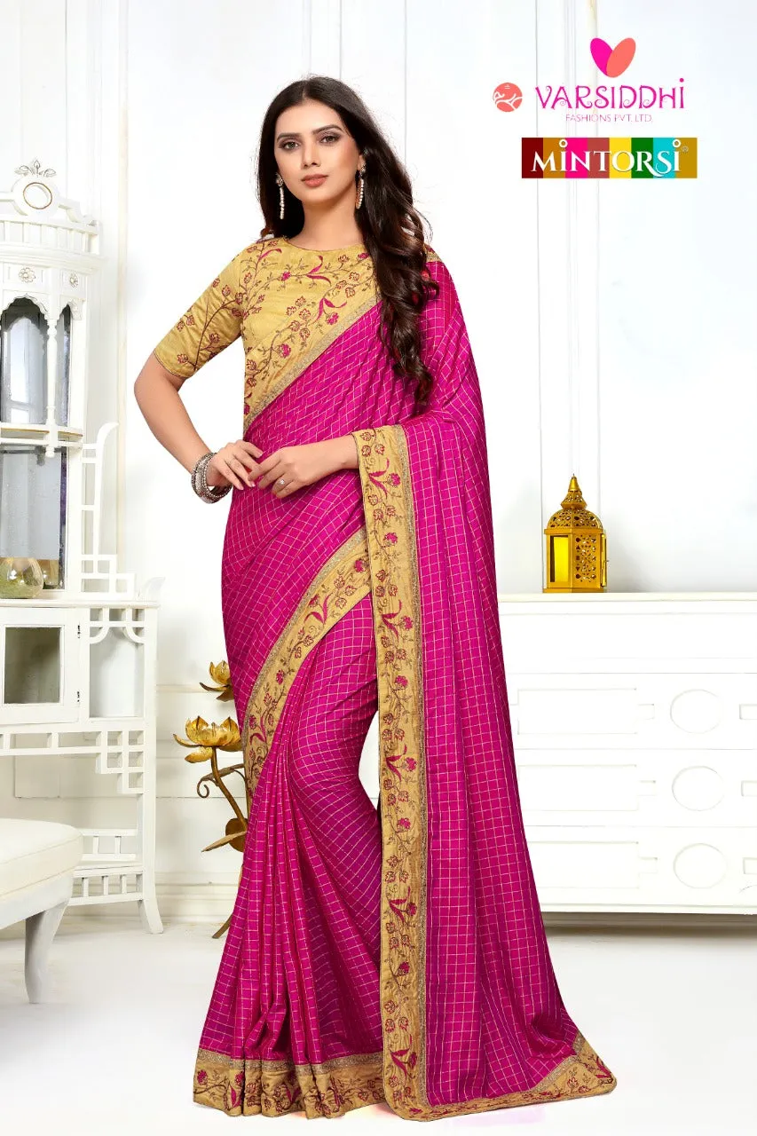 Mintorsi 12041-50 Sana Silk Casual Wear Saree Collection