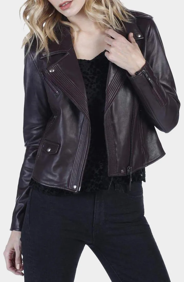 Moto GP Biker Leather Jacket for Women By TJS