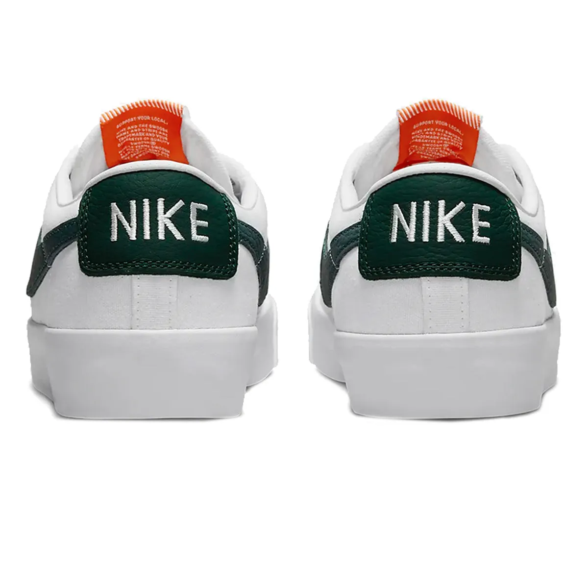 Nike SB Blazer GT Orange Label ISO - White Leather/Green DR9099-100