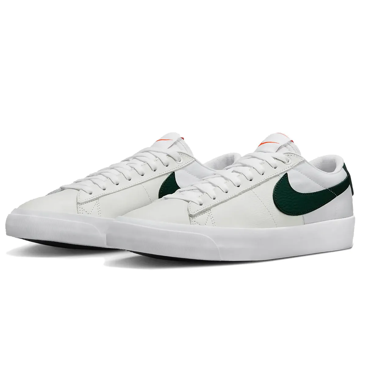 Nike SB Blazer GT Orange Label ISO - White Leather/Green DR9099-100